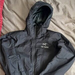 Arc'teryx Black Windbreaker Jacket